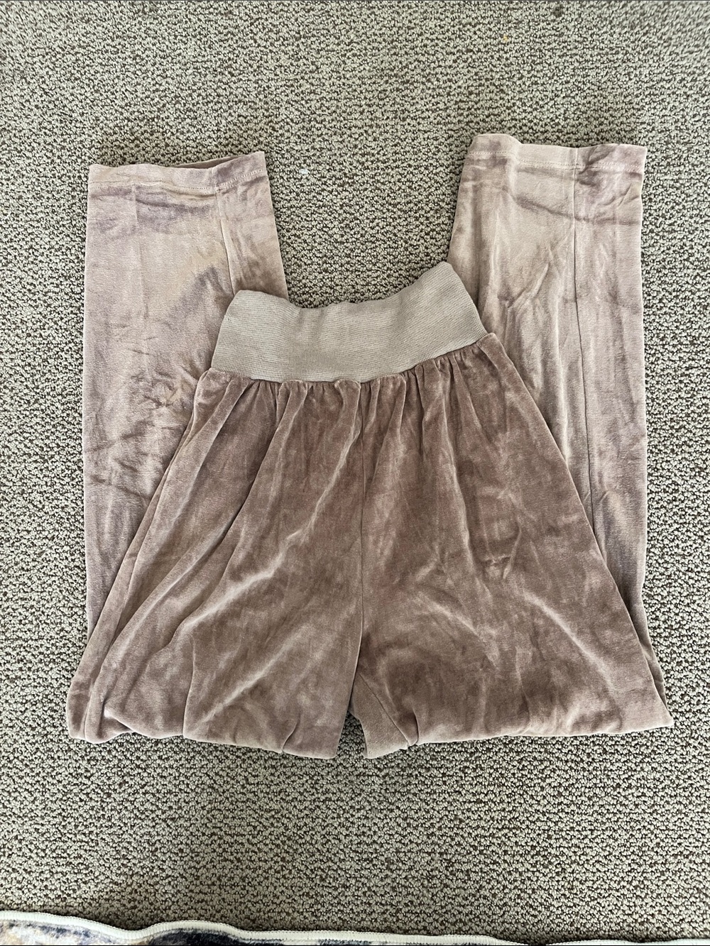 Nieman Marcus crushed velvet pants